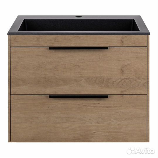 Тумба с раковиной Vincea Chiara 2D VMC-2C2600NO Бе