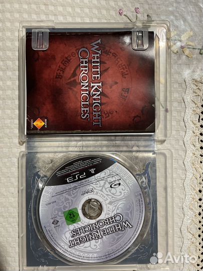 Диск на ps3, White Knight Chronicles