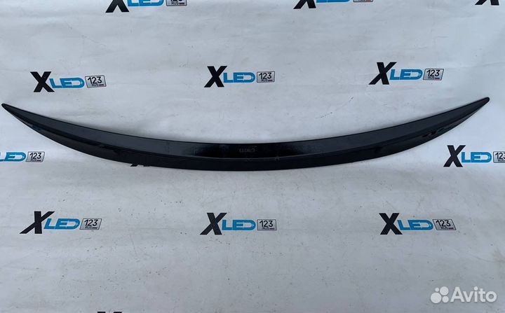 Спойлер Mercedes W213 AMG чёрный глянец