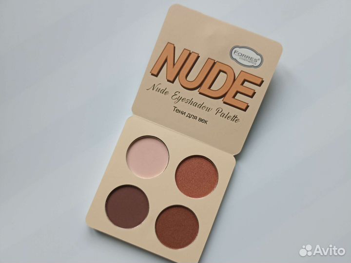 Тени для век Farres nude 4 цвета тон 5