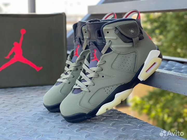 Nike Air Jordan 6 Retro Travis Scott Olive