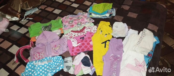 Вещи пакетом на девочку 1-2 года