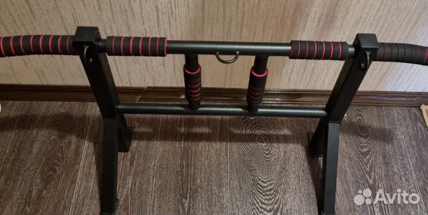 Турник настенный 5 хватов разборный ручки неопрен