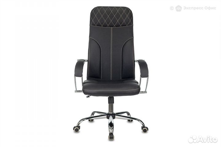 Кресло для руководителя Бюрократ CH-608SL/ECO/blac
