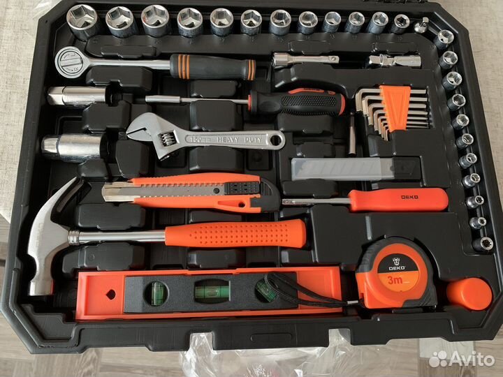 Набор Инструкция Deko + 208 предметов / новый