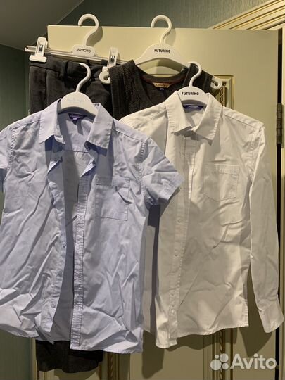 Школьная форма серая