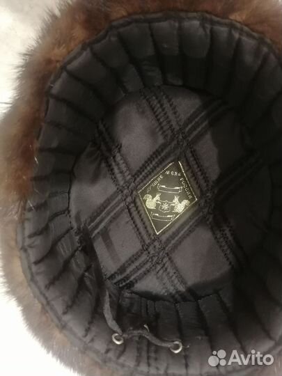 Норковая шапка