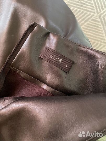 Юбка кожаная Lime S