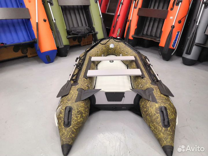 Лодка пвх Stormline Heavy Duty Air Light 340 army