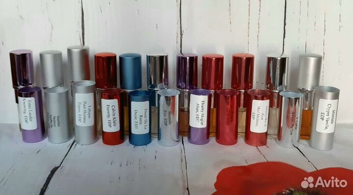 Отливанты остатки, пробники фирменные