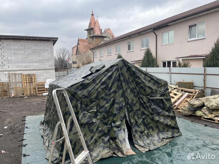 Палатка Каркасная М-6 кмф