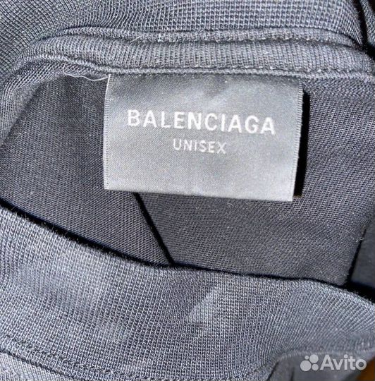 Balenciaga heavy metal футболка