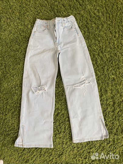 Джинсы h&m для девочки 134