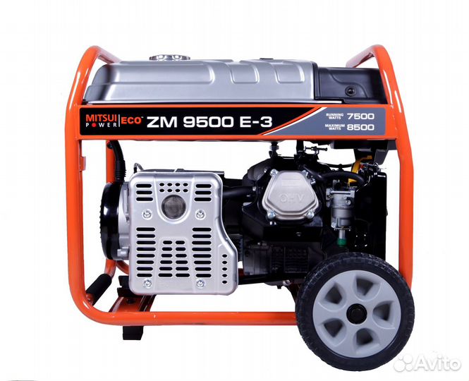 Бензиновый генератор Mitsui Power ECO ZM 9500 Е-3