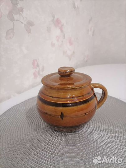 Бочонок керамический. Кувшин винтаж 60-г. СССР