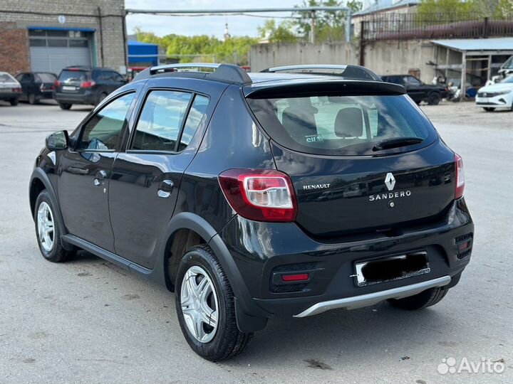 Renault Sandero Stepway 1.6 МТ, 2017, 143 000 км