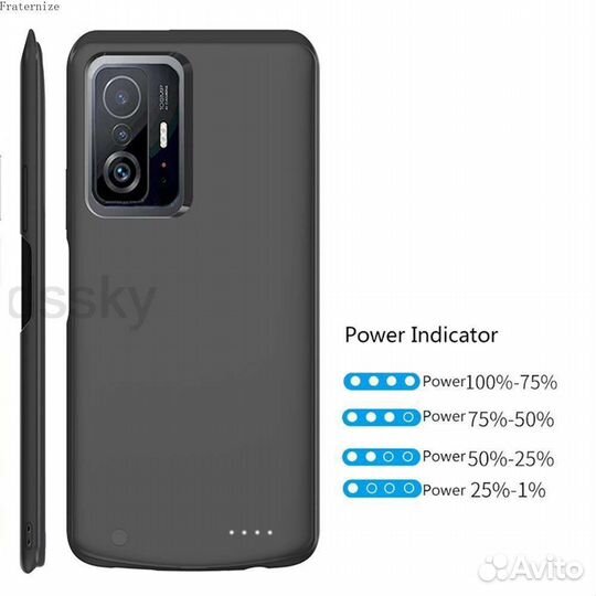 Зарядный чехол для Mi11t / Mi11t pro Xiaomi