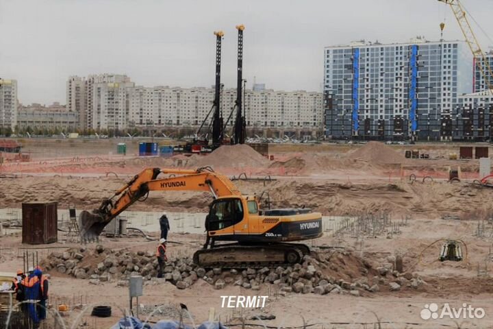 Скусывание, срезка свай до 200шт. в день n-981