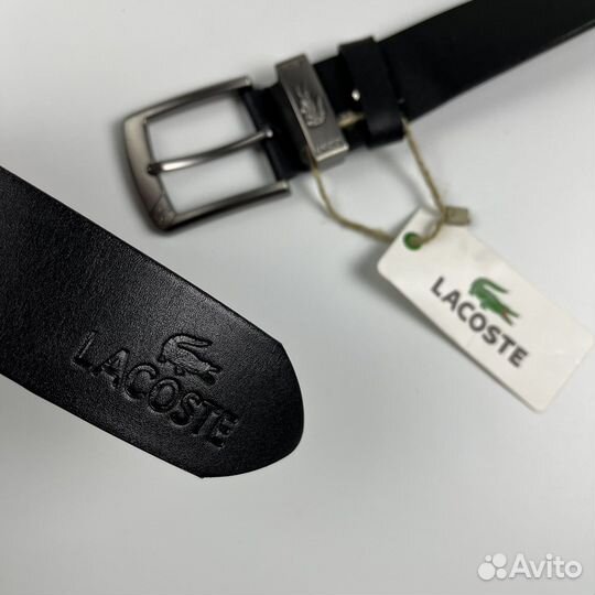 Ремень мужской кожаный Lacoste