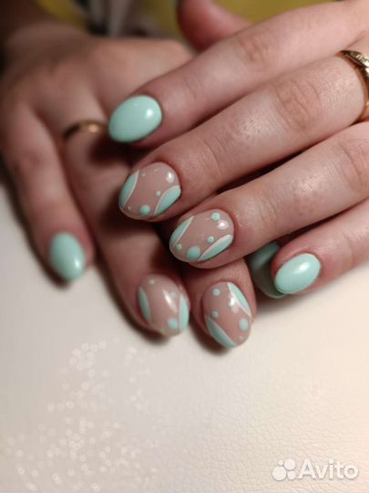 Маникюр+ покрытие +выравнивание