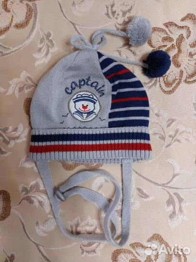 Шапка для мальчика демисезонная