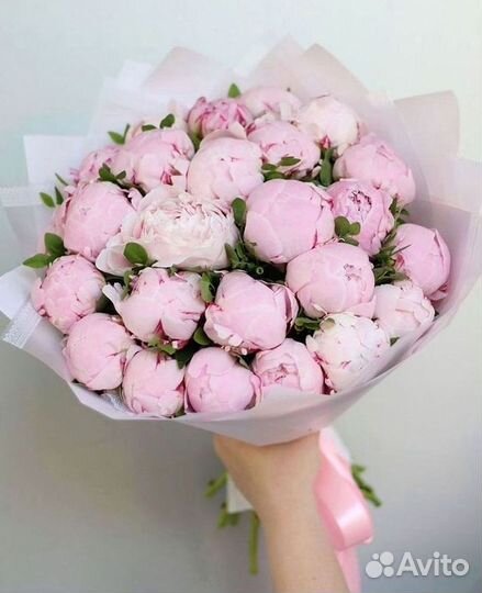 Пионы Розы Доставка