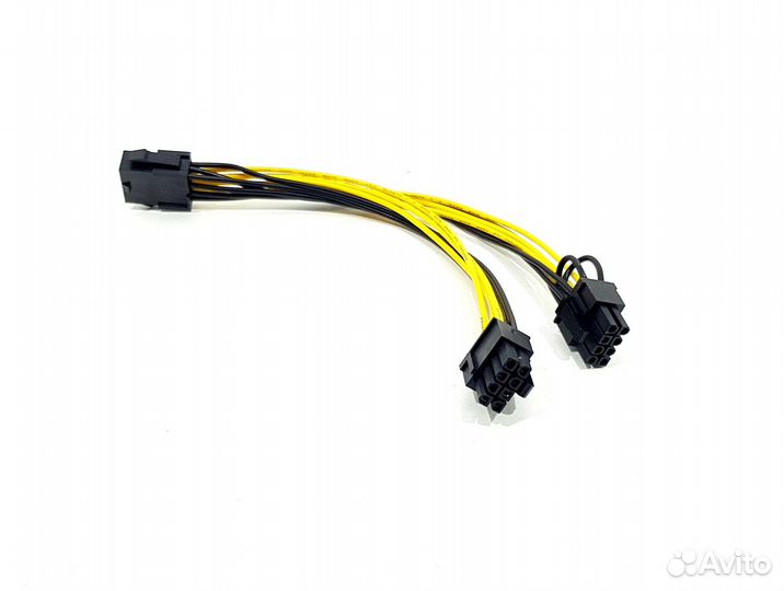 Кабель питания PCI-Express 8-пин на 6+2 пин x 2 шт