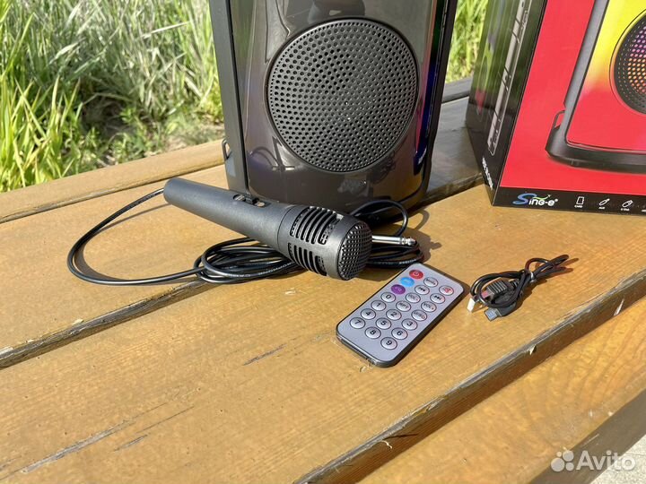 Блютуз колонка с микрофоном zqs4248