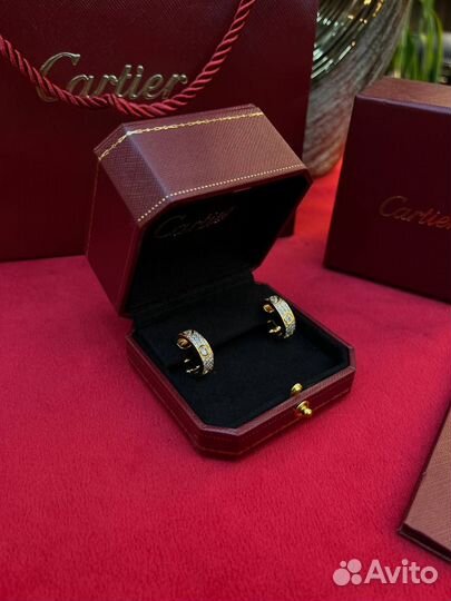 Серьги Cartier