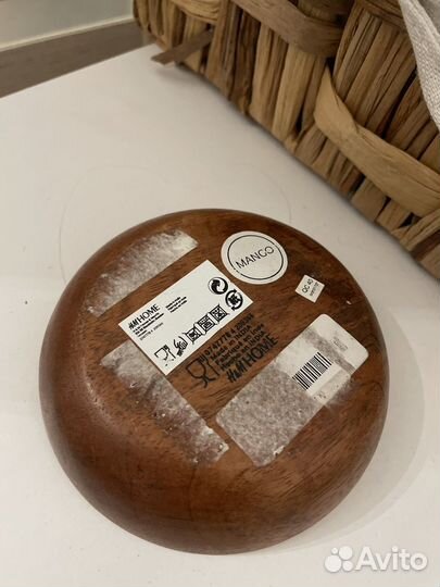 Тарелочки из дерева hm home