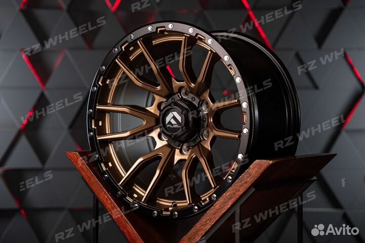 Диски Fuel R17 6x139.7 Bronze