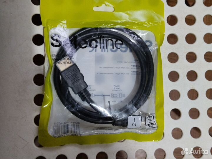 Кабель mini hdmi - hdmi, 3D разрешение 4К