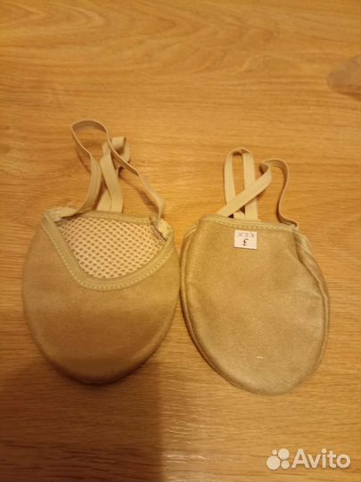 Получешки для гимнастики фибра, кожа