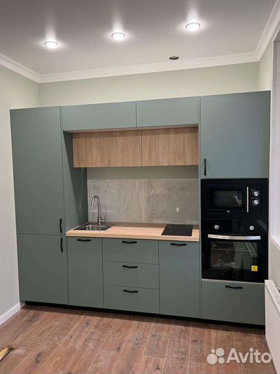 Сборка кухни, мебели IKEA, леруа, hoff, vivat