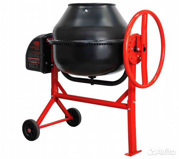 Бетоносмеситель verton MIX см-90, 400 Вт,90л, 320