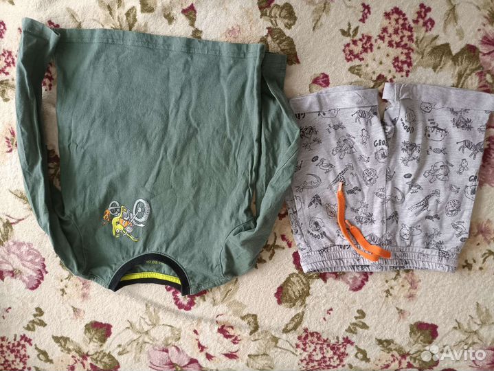 Вещи пакетом на мальчика 104 110