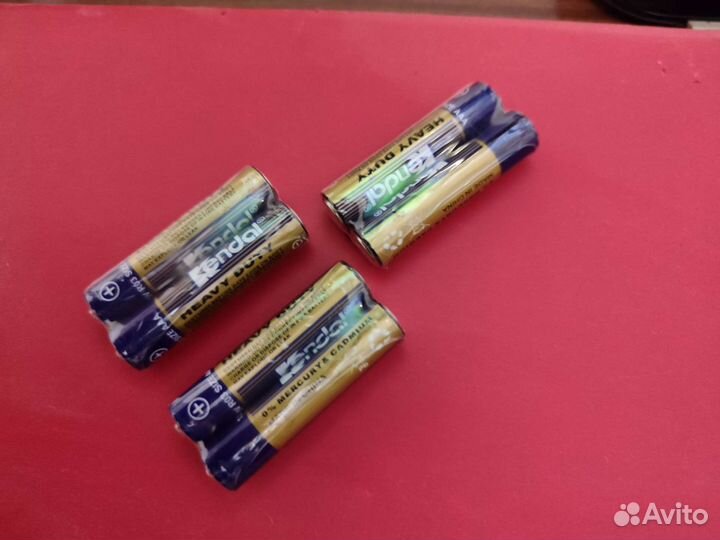 Батарейки мизинчиковые ааа