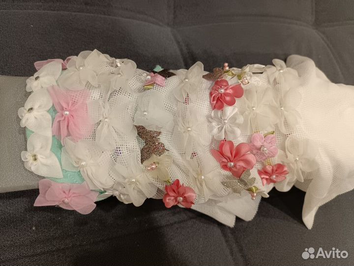 Косынки, летние шапочки для девочек