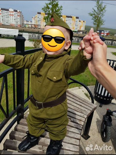 Костюм солдата 74-86