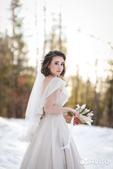 Свадебное вечернее платье