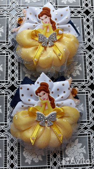 Бантики канзаши ручной работы