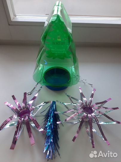 Ёлочные игрушки картонаж СССР и стекло