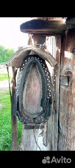 Хомут для лошади и сиделка