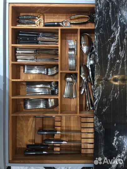 Лоток для столовых приборов на заказ