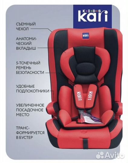 Автокресло новое