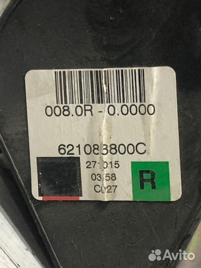 Ремень безопасности передний прав renault logan 2