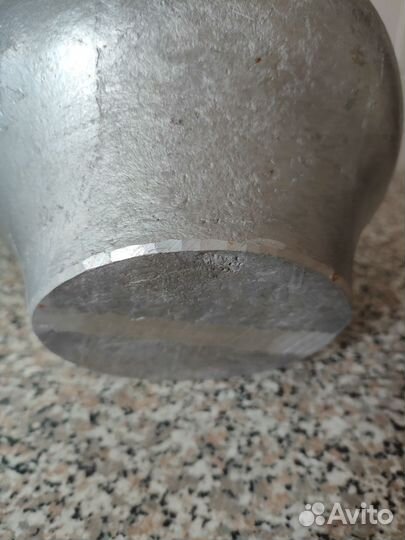 Горшок алюминиевый