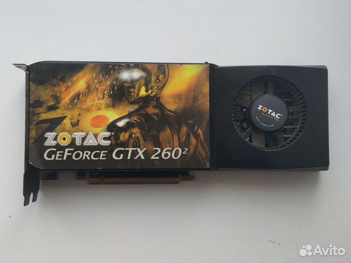 Видеокарта zotac GeFoRce GTX 260²