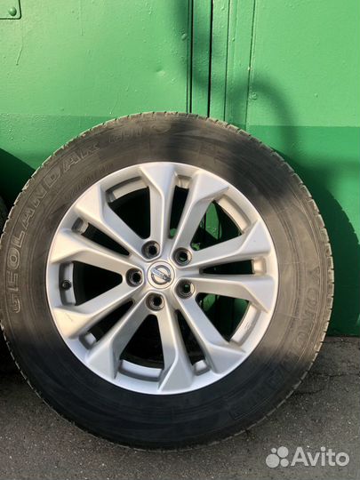 Колеса на nissan x-trail 225/65 r17 комплект