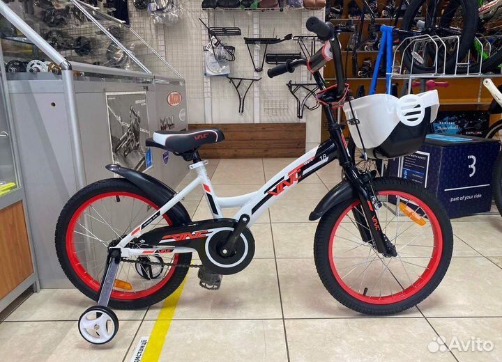 Детский четырехколесный велосипед 14